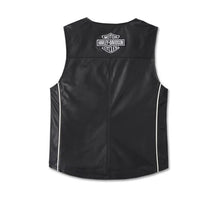 Load image into Gallery viewer, Men&#39;s Factory Leather Vest 97004-24VM
