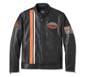 Men's 120th Anniversary Leather Jacket 97051-23VM