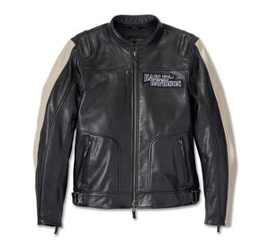 Men's Enduro Screamin' Eagle Leather Jacket 97053-23VM