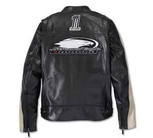 Men's Enduro Screamin' Eagle Leather Jacket 97053-23VM